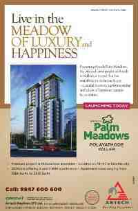 Artech Palm Meadows By:Artech Realtors Pvt. Ltd Kollam